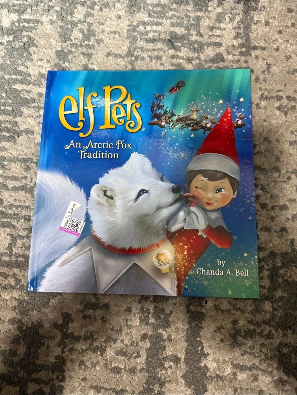 Scholastic Elf Pets Book - Blue, White, Red, Green
